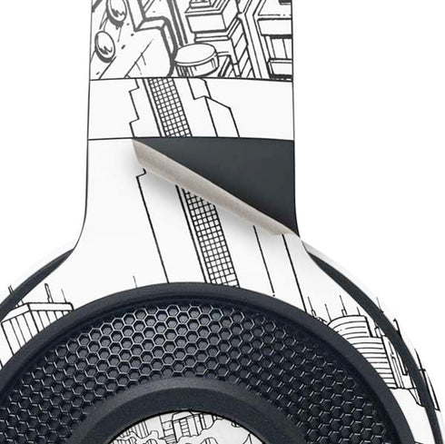 DC Comics Superman Super Speed Flying Over City Razer Kraken X Skin